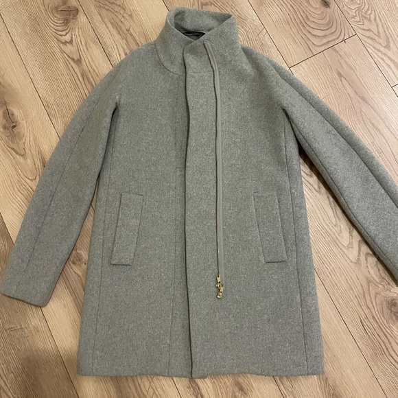 J Crew Stadium Cloth Cocoon Coat - Picture 3 of 5